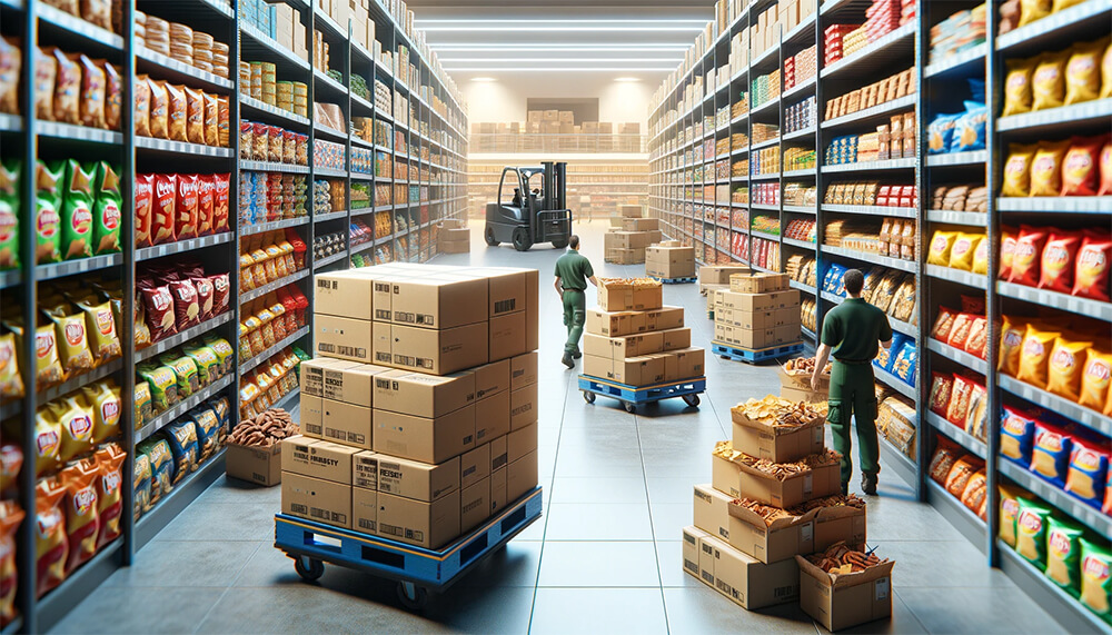 进口膨化食品要存放在广州黄埔?怎样选择适合的临时仓库?