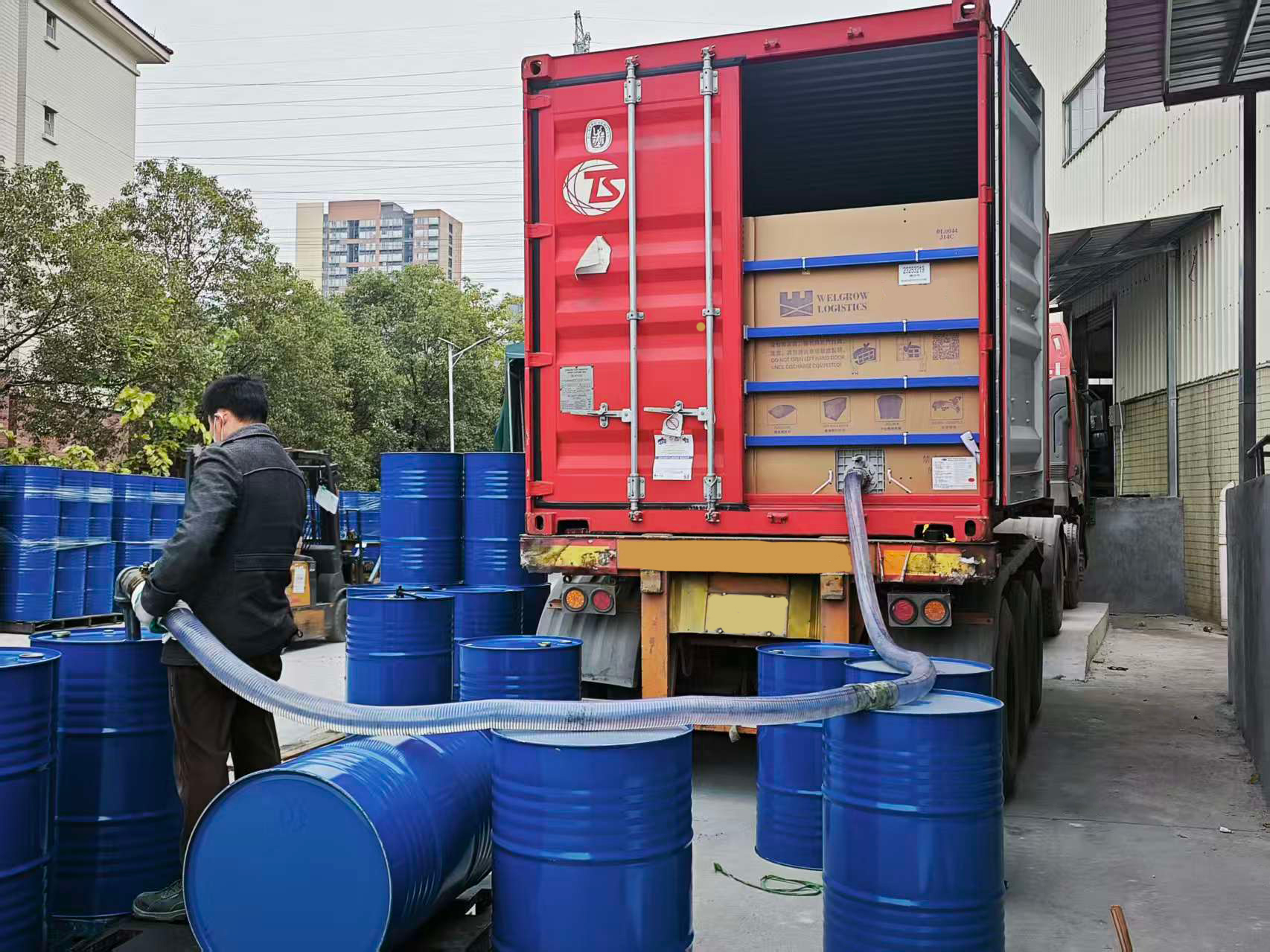 普化工品液体清关仓储运输